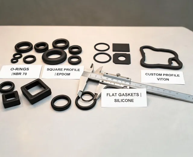 Rubber seal profiles